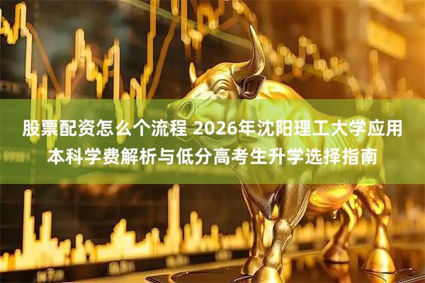 股票配资怎么个流程 2026年沈阳理工大学应用本科学费解析与低分高考生升学选择指南